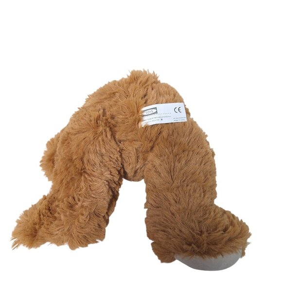 Teddy Bear Plush Brown Bow Stuffed Animal 12.5 Inch - Picture 5 of 6